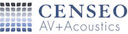 CENSEO AV+Acoustics Logo