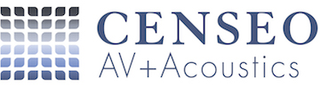 CENSEO AV+Acoustics Logo