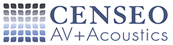 CENSEO AV+Acoustics Logo